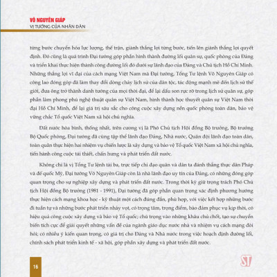 Võ Nguyên giáp - Vị tướng của nhân dân (Xuất bản lần thứ hai có chỉnh sửa)