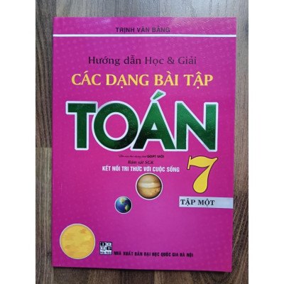 Sách - Combo Hướng Dẫn Học & Giải Các Dạng Bài Tập Toán 7 - Tập 1 + 2 (Bám Sát SGK Kết Nối Tri Thức Với Cuộc Sống)