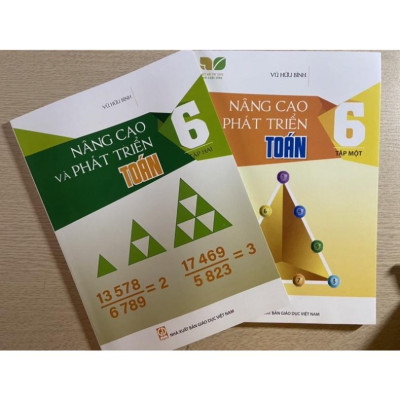 Sách - Nâng cao và phát triển Toán 6 ( tập 1 + tập 2)
