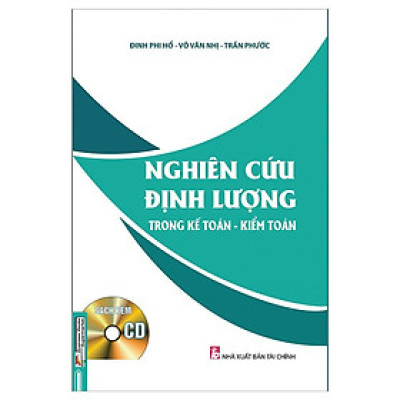Sách - Nghiên Cứu Định Lượng Trong Kế Toán - Kiểm Toán - NS Kinh Tế
