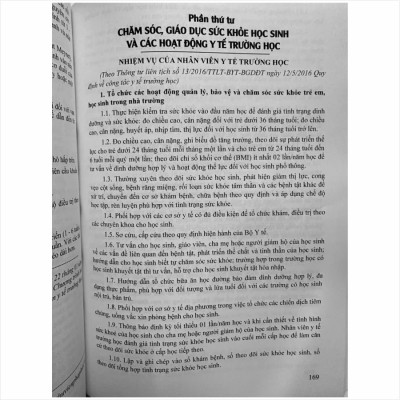 Sách Hướng Dẫn Công Tác Phòng Chống Dịch Bệnh Trong Nhà Trường - V2470T