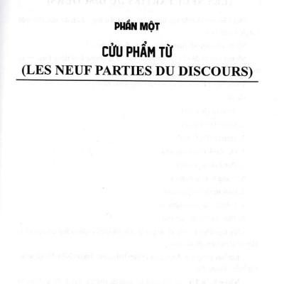 Văn Phạm Pháp Văn - Grammaire Francaise (Có Phần Bài Tập Và Bài Sửa) (HA)