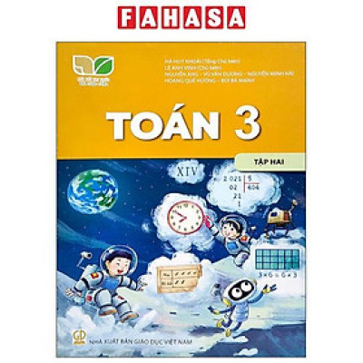 Sách Giáo Khoa Toán 3 - Tập 2 (Kết Nối) (Chuẩn)