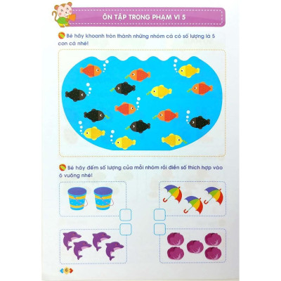 Mai Em Vào Lớp 1 - Vở Bé Làm Quen Với Toán (5-6T) - Bản Quyền