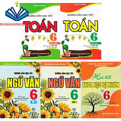 Sách - Combo Bộ Sách Tham Khảo Toán - Văn - Khoa Học Tự Nhiên Lớp 6 (Bám Sát SGK Cánh Diều) (Bộ 5 Cuốn)