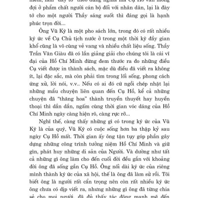 Thư ký Bác Hồ kể chuyện (Xuất bản lần thứ tư, có chỉnh sửa)