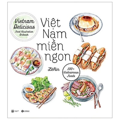 Sách - Việt Nam Miền Ngon - Lê Rin - NXB Lao Động Xã Hội