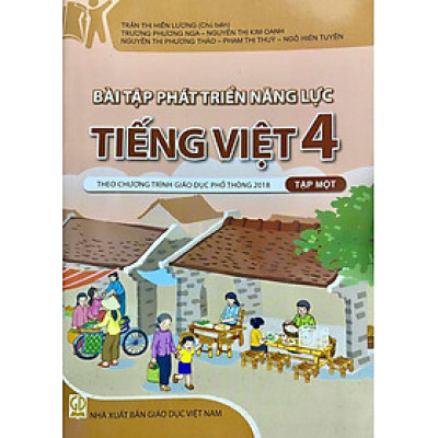 Bài tập phát triển năng lực Tiếng việt lớp 4 tập 1+2 (HEID)