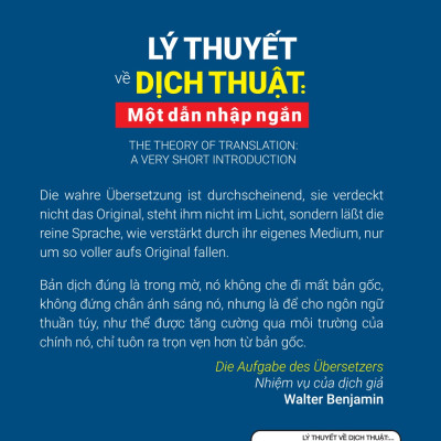 Lý thuyết về dịch thuật