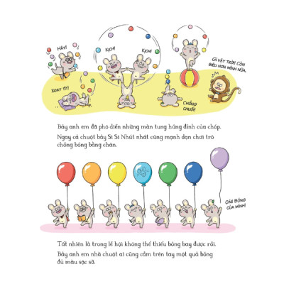 Bảy Anh Em Nhà Chuột - Trò Chơi Mùa Xuân - Nước Ép Mây