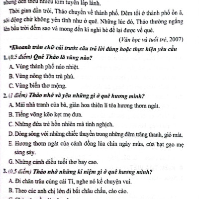 Bộ Đề kiểm Tra Môn Tiếng việt Lớp 3 ( Bám sát sách Giáo Khoa Kết Nối Tri Thức Với Cuộc Sống )
