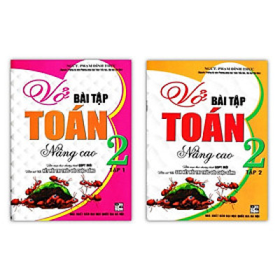 ` Sách - Combo Vở Bài Tập Toán Nâng Cao Lớp 2 - Tập 1 + 2 (Bám Sát SGK Kết Nối Tri Thức Với Cuộc Sống)