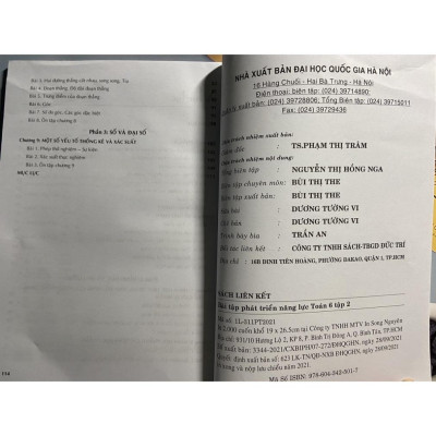Sách - Bài tập phát triển năng lực Toán 6 tập 2