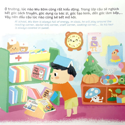 Truyện Kể Cho Miu Hiểu Chuyện - Con Ghét Đi Ngủ (Song Ngữ Việt-Anh)