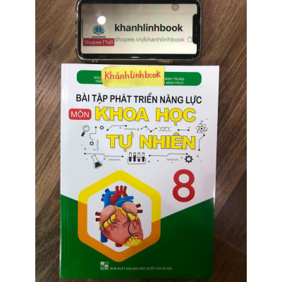 Sách - Bài tập phát triển năng lực môn Khoa học tự nhiên 8