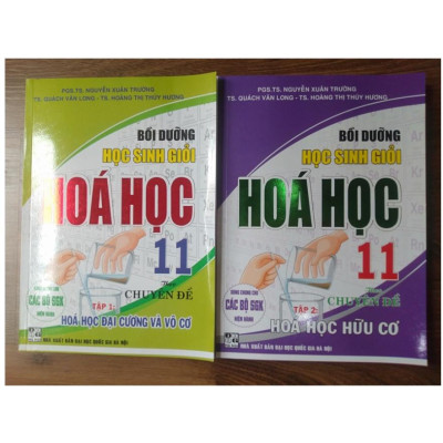 Sách - Combo 2 cuốn Bồi dưỡng học sinh giỏi hoá học 11 theo chuyên đề (dùng chung cho các bộ sgk hiện hành) (HA)