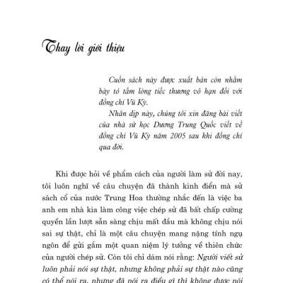 Thư ký Bác Hồ kể chuyện (Xuất bản lần thứ tư, có chỉnh sửa)