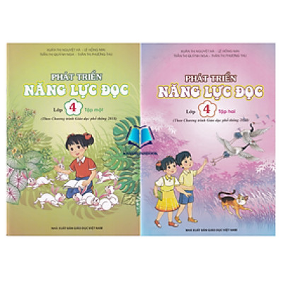 Sách - Combo Phát triển năng lực đọc lớp 4 - Tập 1 + 2 (Theo Chương trình Giáo dục phổ thông 2018)