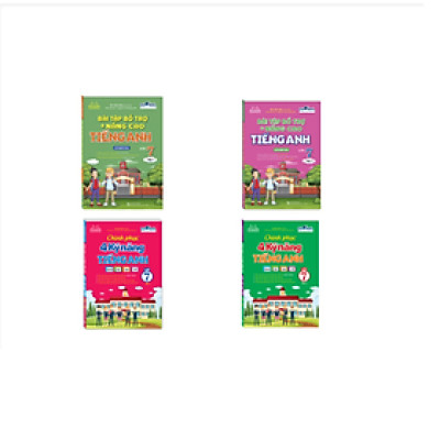 Combo 4c - GLOBAL SUCCESS - Bài tập bổ trợ và nâng cao tiếng anh & Chinh phục 4 kỹ năng tiếng anh lớp 7