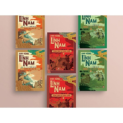 Sách - Anh Hùng Lĩnh Nam - Combo 3 Tập 6 Cuốn - NXB Phụ Nữ