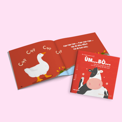 Combo Sách Ehon 7 Cuốn: Động Vật + Âm Thanh Quanh Bé