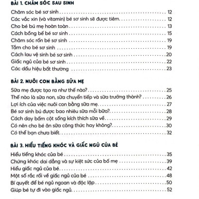 Nuôi Con Không Áp Lực - Cuốn 2 - Cùng Con Bước Vào Đời (Bé 0-1 Tuổi)