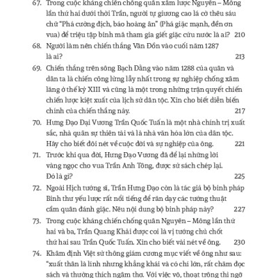 Hỏi Đáp Lịch Sử Việt Nam, Tập 2: Nước Việt Nam Dưới Đời Ngô, Đinh, Tiền Lê, Lý, Trần, Hồ