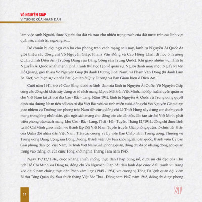 Võ Nguyên giáp - Vị tướng của nhân dân (Xuất bản lần thứ hai có chỉnh sửa)
