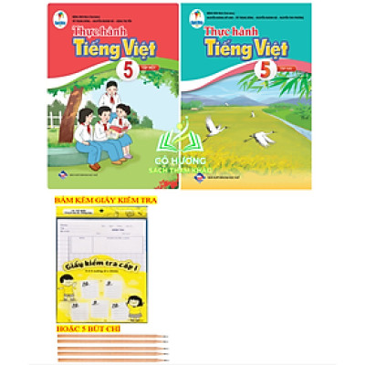 Sách - Combo thực hành tiếng việt 5 - tập 1 + 2 (cánh diều)