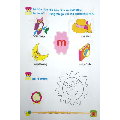 Bé Vào Lớp 1 - Bé Tập Tô Và Làm Quen Với Chữ Cái Tập 2 - Bản Quyền