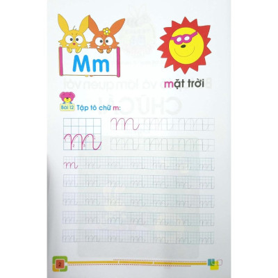 Bé Vào Lớp 1 - Bé Tập Tô Và Làm Quen Với Chữ Cái Tập 2 - Bản Quyền