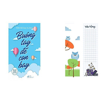 Sách - Buông Tay Để Con Bay - Giải Pháp Để Con Tự Lập Và Mẹ Tự Do (tặng kèm bookmark thiết kế)