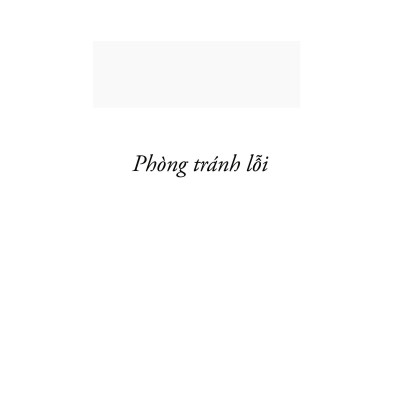 Bộ Công Cụ Tinh Gọn Trong Y Tế - Phòng Tránh Lỗi - Bản Quyền