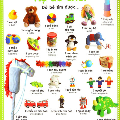 Từ Điển Bằng Hình Cho Trẻ Mầm Non - Những Từ Đầu Tiên (Tái Bản 2019)