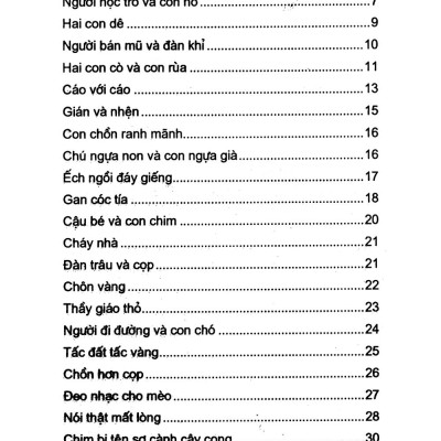 109 Truyện Ngụ Ngôn Việt Nam Hiện Đại (Tái Bản)