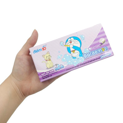 Hộp 10 Bút Dạ Kim - Thiên Long FL-08/DO - Mực Tím
