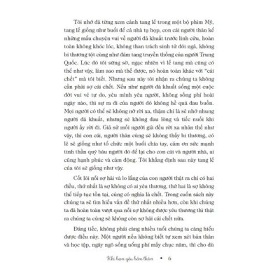 Sách Khi bạn yêu bản thân