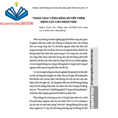 Sách - Tinh hoa quản lý nguồn nhân lực HUAWEI (sách bản quyền)