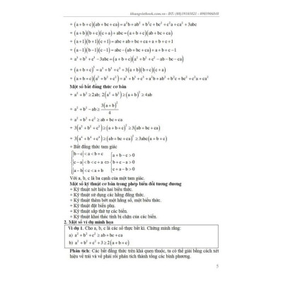 Sách - Những kỹ năng giải toán đặc sắc bất đẳng thức