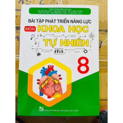 Sách - Bài tập phát triển năng lực môn Khoa học tự nhiên 8