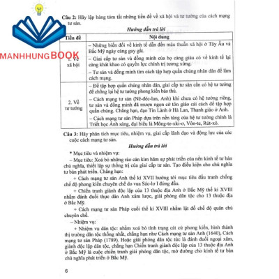 SÁCH - trả lời câu hỏi lịch sử 11 - tự luận và trắc nghiệm (dùng chung cho các bộ sgk hiện hành)