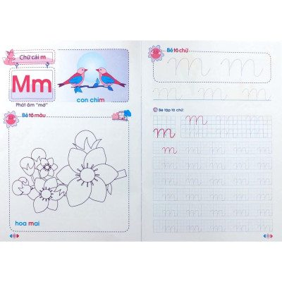 Mai Em Vào Lớp 1 - Vở Tập Tô Chữ ( 5 - 6T) Tập 2 - Bản Quyền
