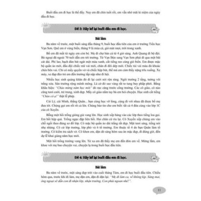 Sách - 199 Bài và Đoạn Văn Hay Lớp 3 ( Biên soạn theo chương trình GDPT mới )