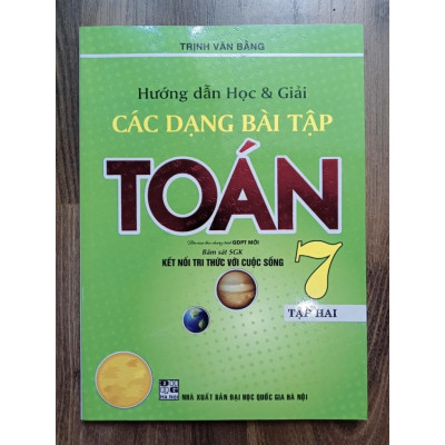 Sách - Combo Hướng Dẫn Học & Giải Các Dạng Bài Tập Toán 7 - Tập 1 + 2 (Bám Sát SGK Kết Nối Tri Thức Với Cuộc Sống)