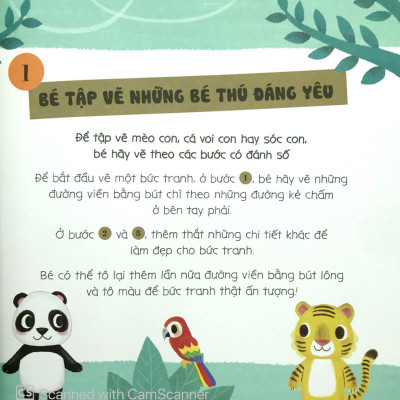 Tay Khéo Tay Xinh - Bé Vẽ Thú Non