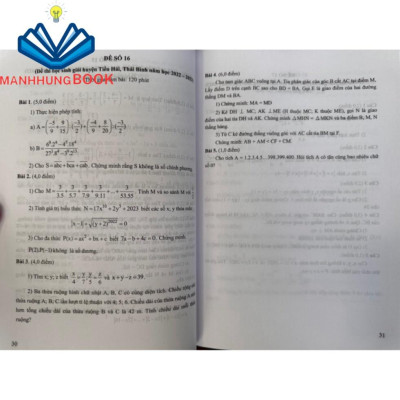Sách - Tuyển chọn đề thi học sinh giỏi lớp 7 môn Toán ( chương trình mới)