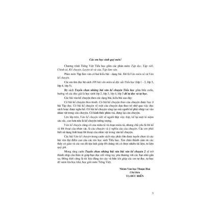 Tuyển Chọn Những Bài Văn Kể Chuyện Lớp 2 - Bản Quyền