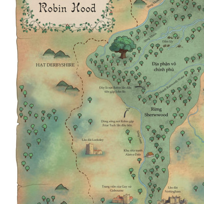 Graphic Legends - The Adventures Of Robin Hood - Những Chuyến Phiêu Lưu Của Robin Hood