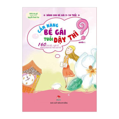 Combo Cẩm nang bé gái tuổi dậy thì