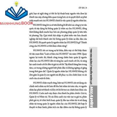 Sách - Tinh hoa quản lý nguồn nhân lực HUAWEI (sách bản quyền)